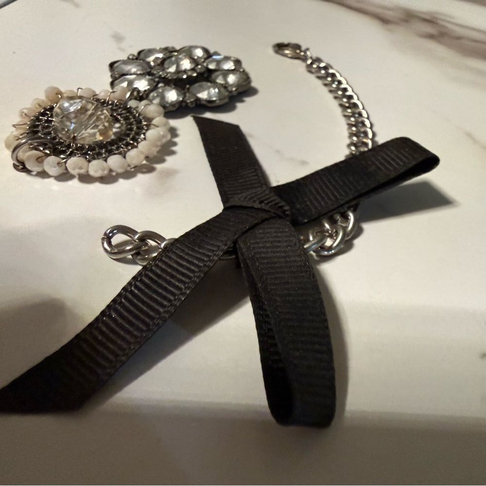 Antique Style Bracelet – Crystal & Beaded Details (Repair Project)